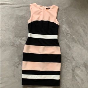 Sleeveless striped dress